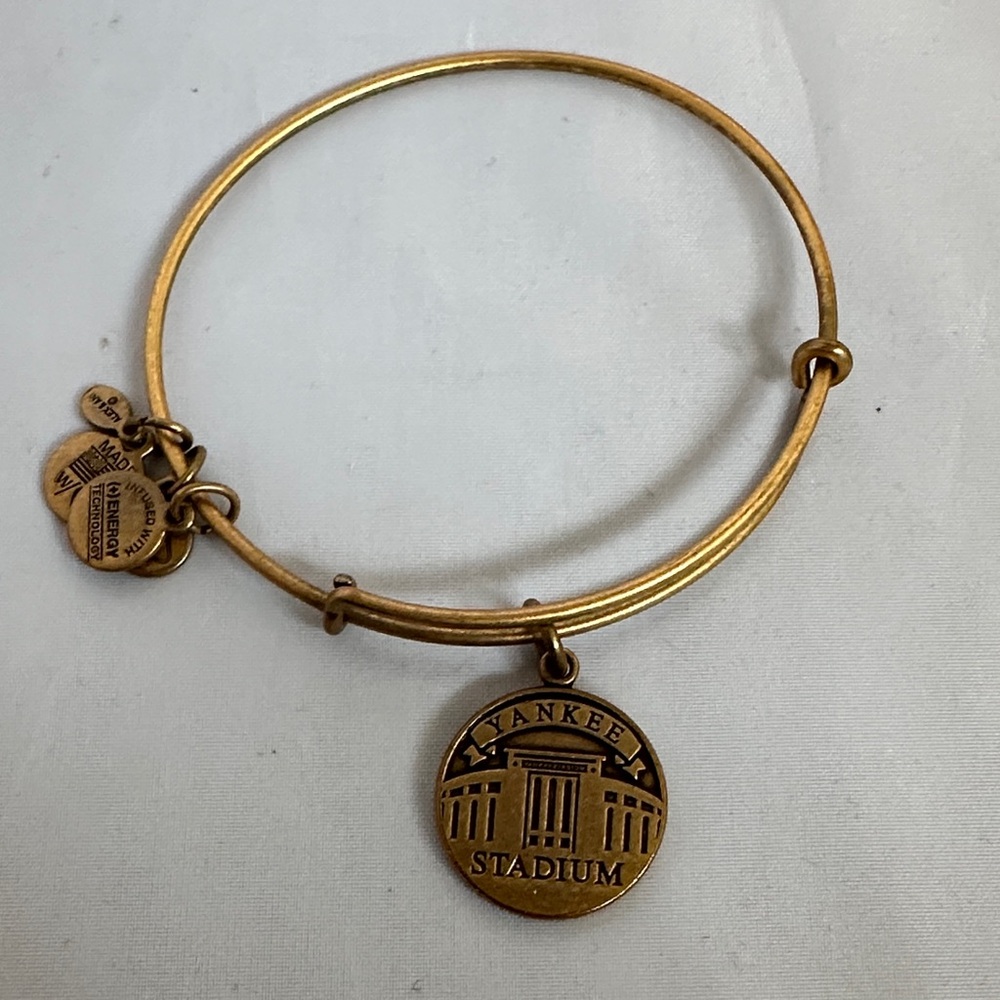 Alex and Ani Gold Yankee Stadium Bracelet